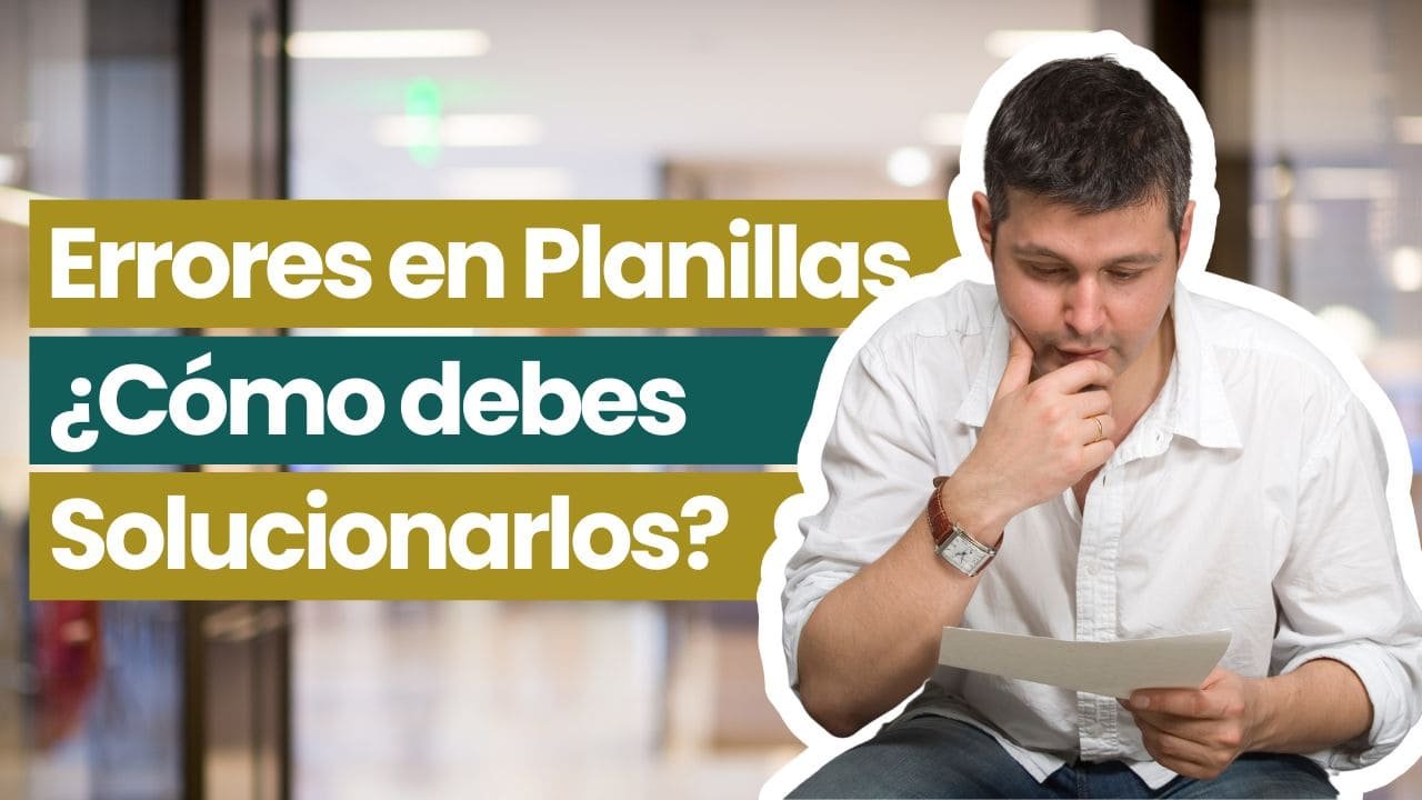 Errores en planillas